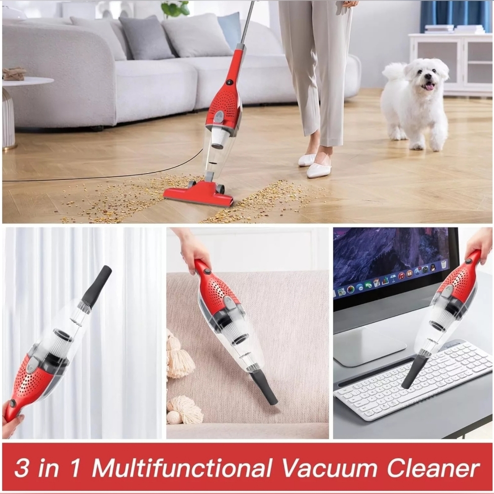 Brocvas 3-in-1 Stick Vacuum Cleaner